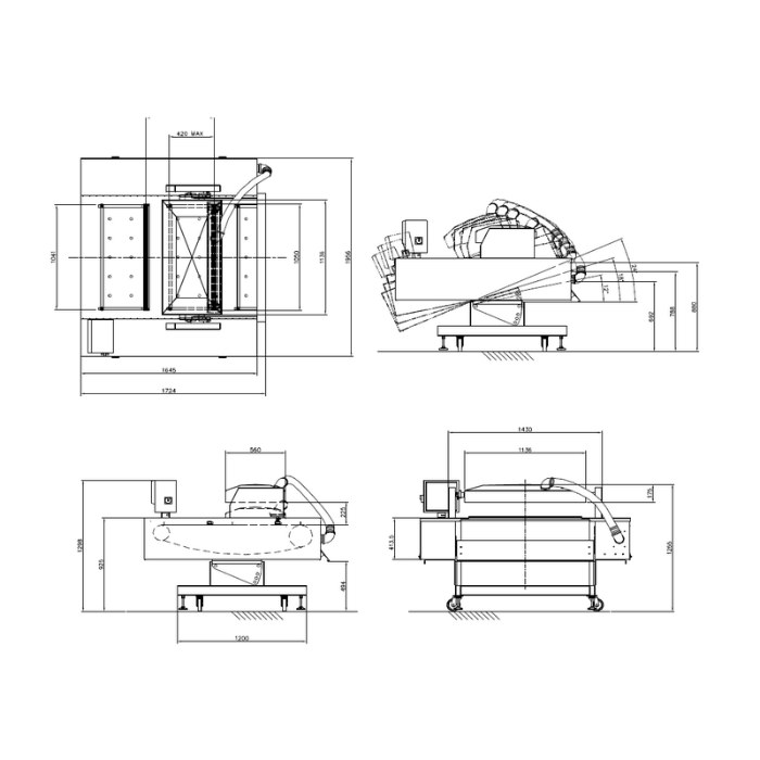 CV-1000 Continuous Vacuum Packaging Machine-CV-1000 CV-1000 Continuous Vacuum Packaging Machine-CV-1000