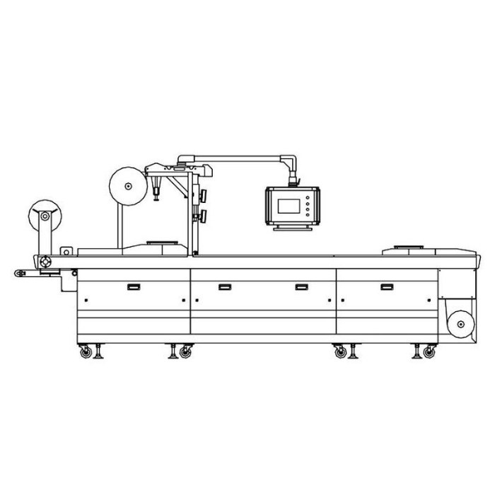 RS-420 Industrial Vacuum Sealing Thermoformer-RS-420 RS-420 Industrial Vacuum Sealing Thermoformer-RS-420
