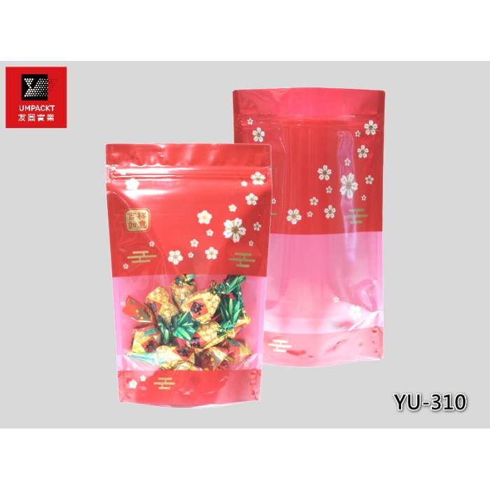 金典花邊夾鏈立袋-UMB66-180260-JZ 金典花邊夾鏈立袋-UMB66-180260-JZ