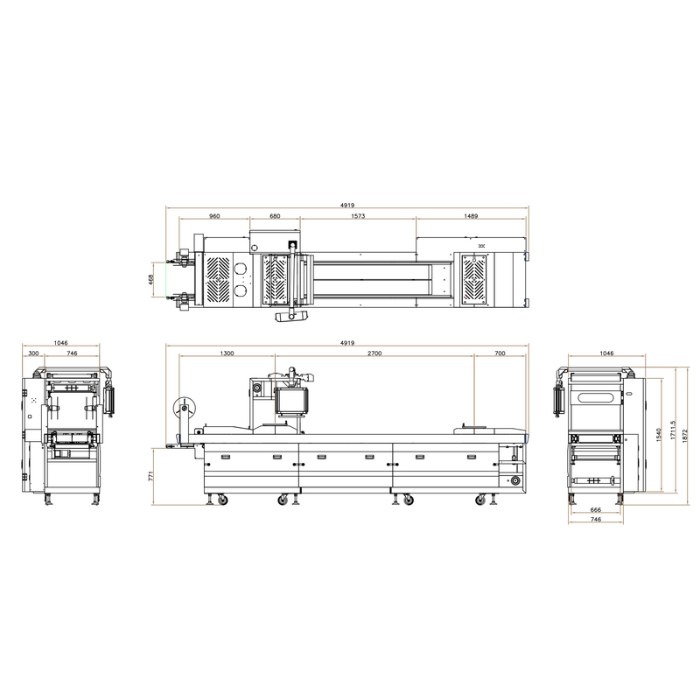 RS-460 自動熱成型真空包裝機-RS-460 RS-460 自動熱成型真空包裝機-RS-460