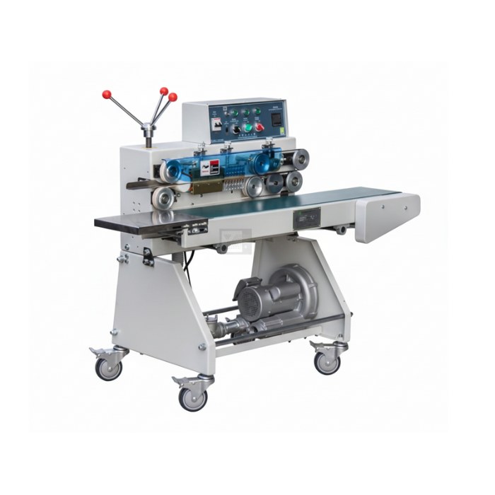 SV-20 Continuous Band Sealing Machine with Adjustable Sealing Head