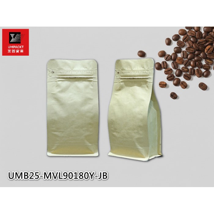 咖啡平底袋(白)-中-UMB25-MVL130200W-JB 咖啡平底袋(白)-中-UMB25-MVL130200W-JB