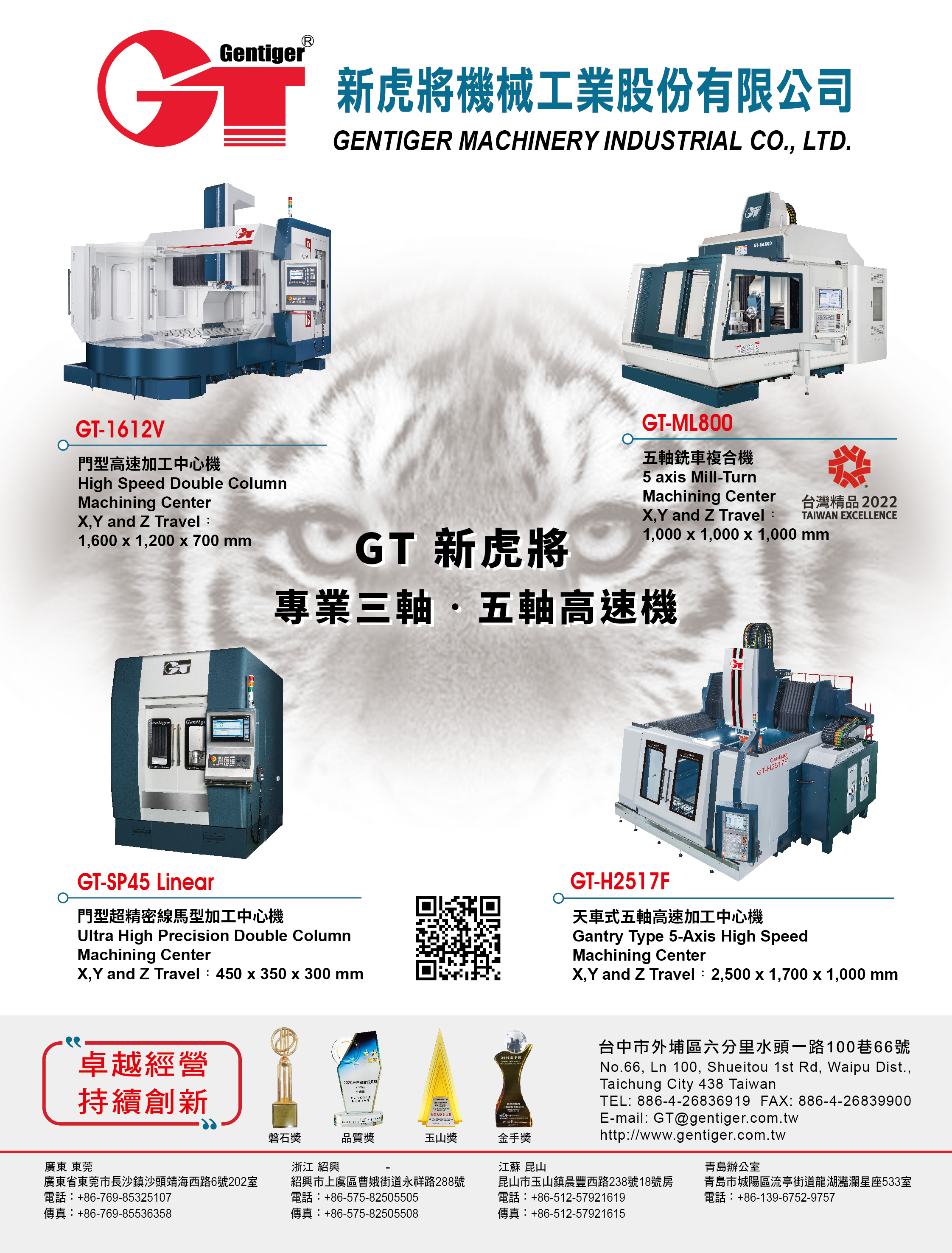 GENTIGER MACHINERY INDUSTRIAL CO., LTD.