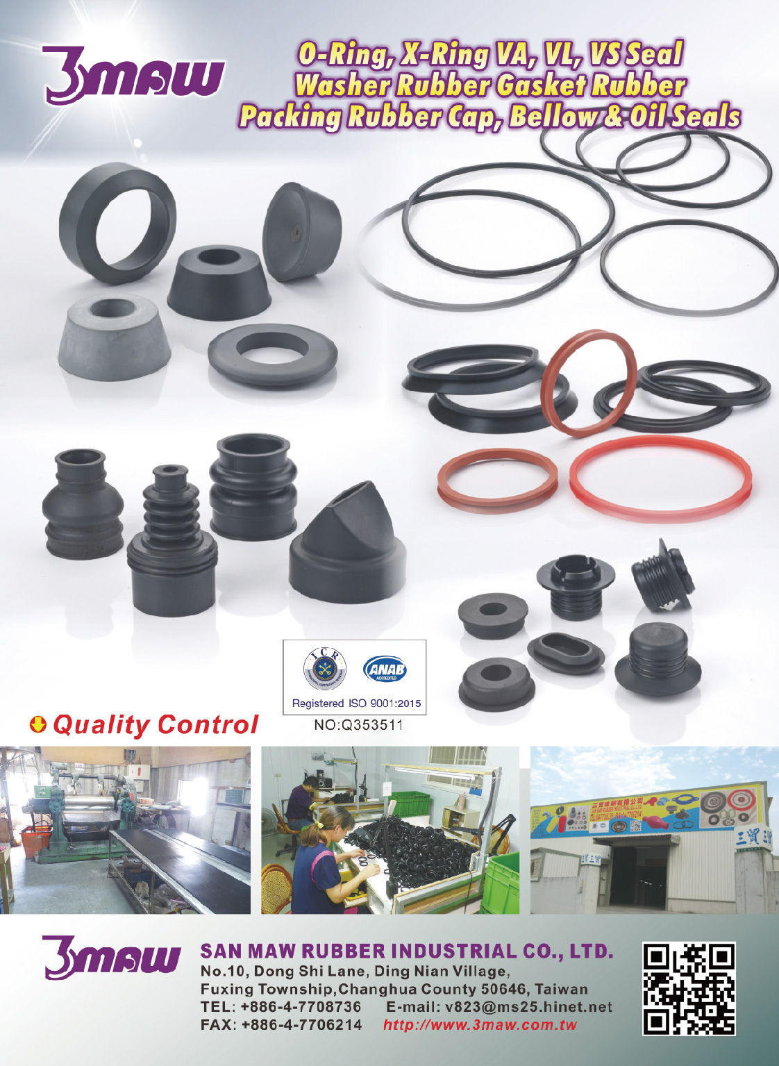SAN MAW RUBBER INDUSTRIAL CO., LTD.