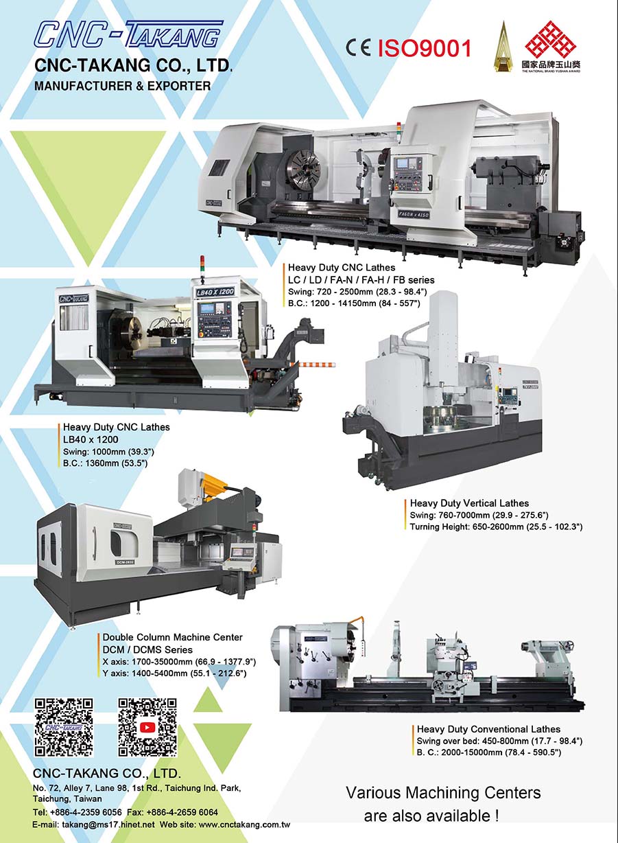 CNC-TAKANG CO. LTD.