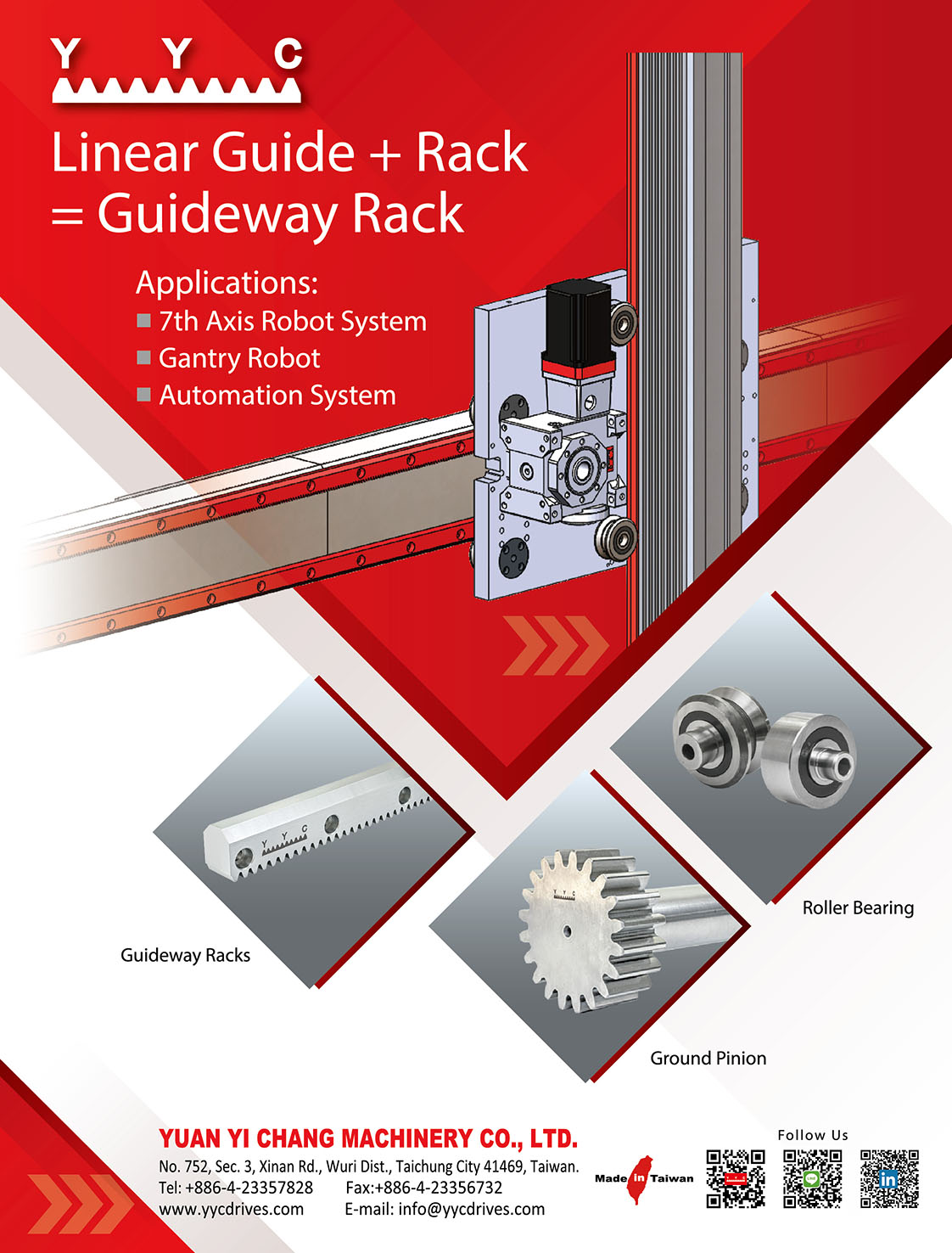YUAN YI CHANG MACHINE CO., LTD.
