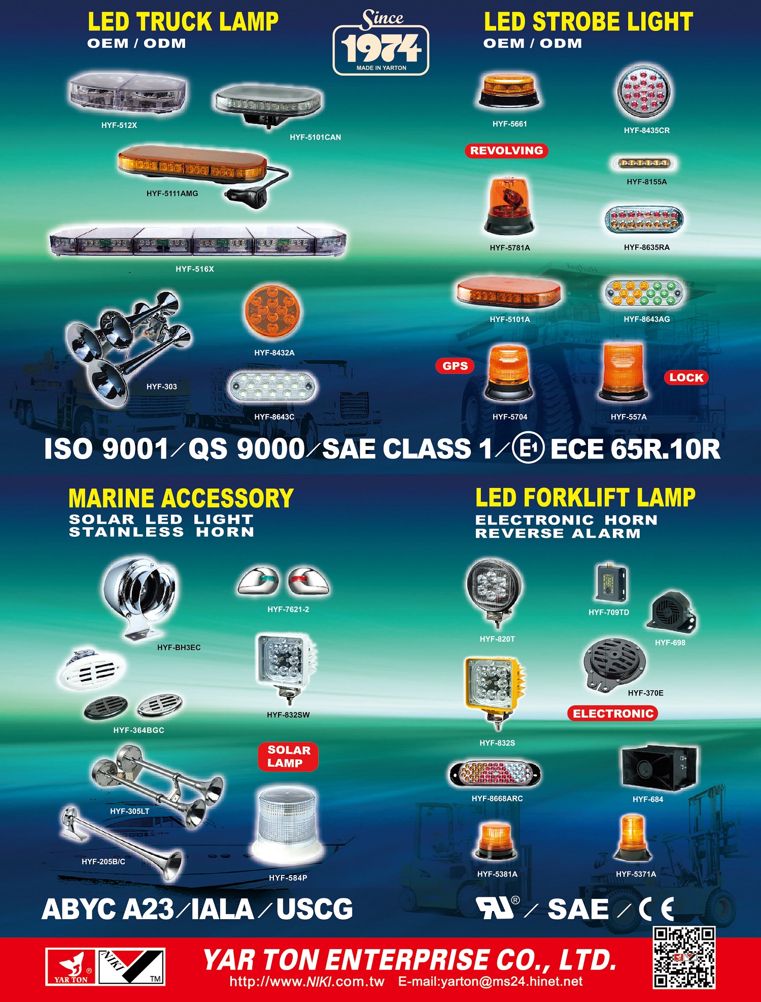 YAR TON ENTERPRISE CO., LTD.