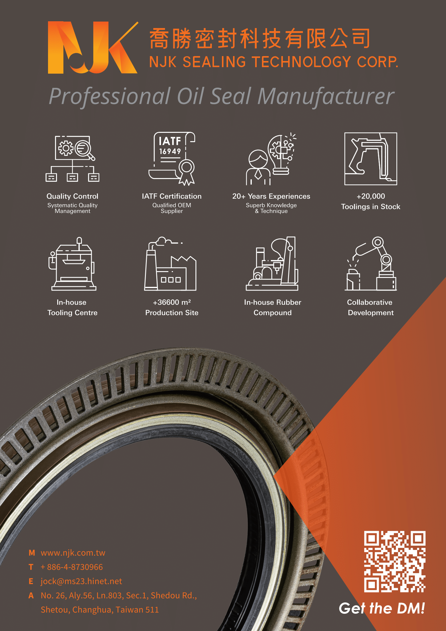 NJK OIL SEAL CORP. 