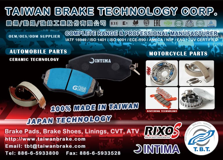 TAIWAN BRAKE TECHNOLOGY CORP.