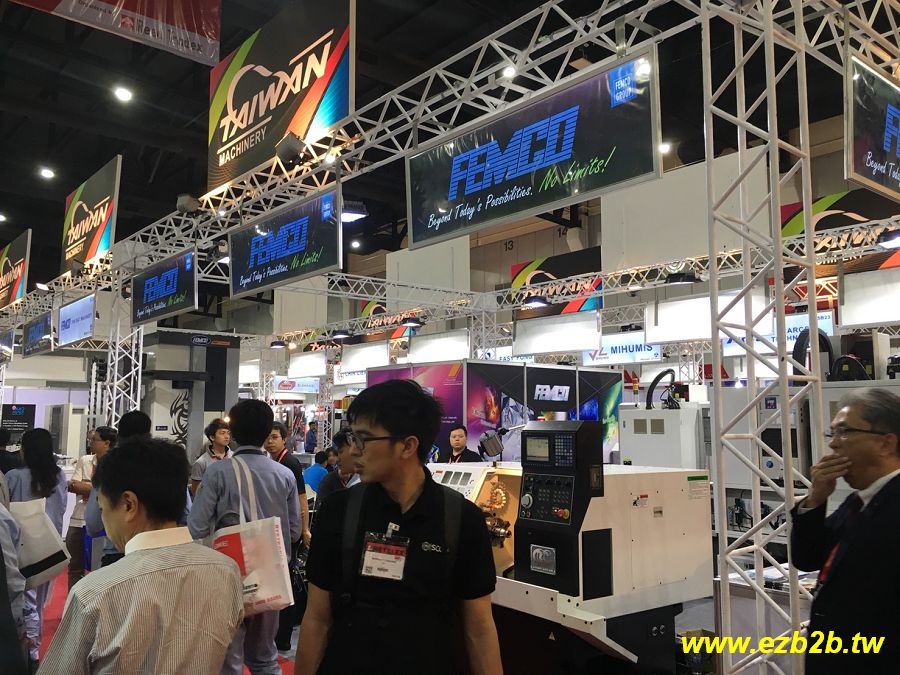 泰國曼谷國際金屬加工機械展-花絮照片