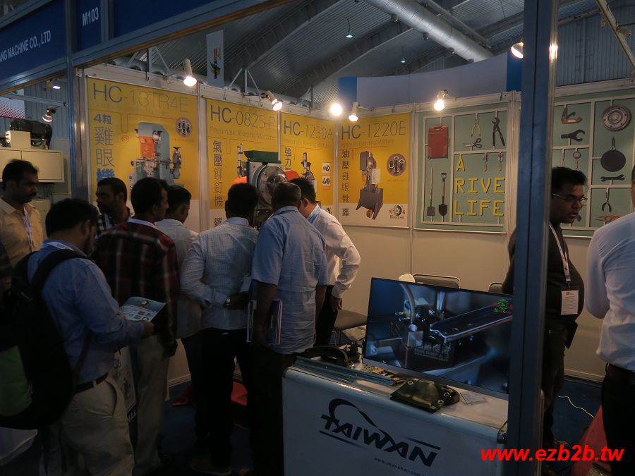 印度邦加洛金屬成型機械展-花絮照片