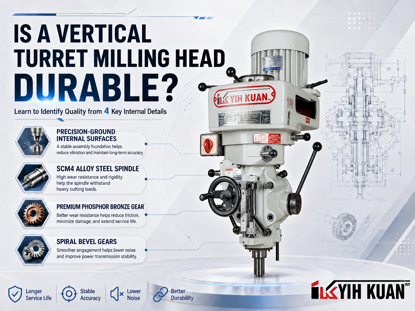Is a Vertical Turret Milling Head Durable? 4 Internal Details That Reveal Quality Is a Vertical Turret Milling Head Durable? 4 Internal Details That Reveal Quality